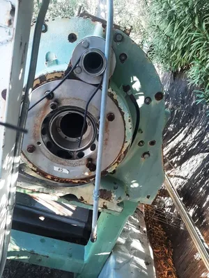 Westfalia CA 505-01-12 decanter centrifuge, missing parts.