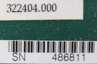 USED UNICO 322712.015 CIRCUIT BOARD 402-877 318493.010 317241.008 322404.000