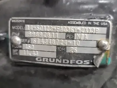 USED GRUNDFOS 14-50123-FA036Y-2XX3P