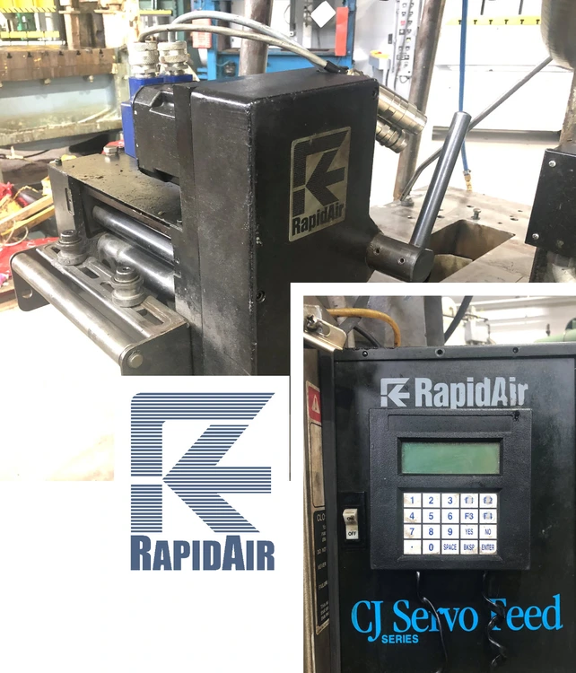 Used RAPID-AIR 108CJ Servo Feeders | Alma Machinery #899468