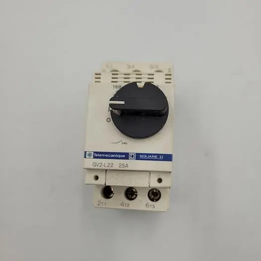 Used TELEMECANIQUE TELEMECANIQUE GV2-L22 CIRCUIT BREAKER 25A Circuit Breakers Michigan US | ND Industrial Surplus #1228236