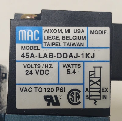 NEW M·A·C 45A-LAB-DDAJ-1KJ