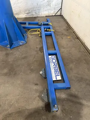 6'6" X 1/2 TON GORBEL JIB CRANE. STOCK #1008325