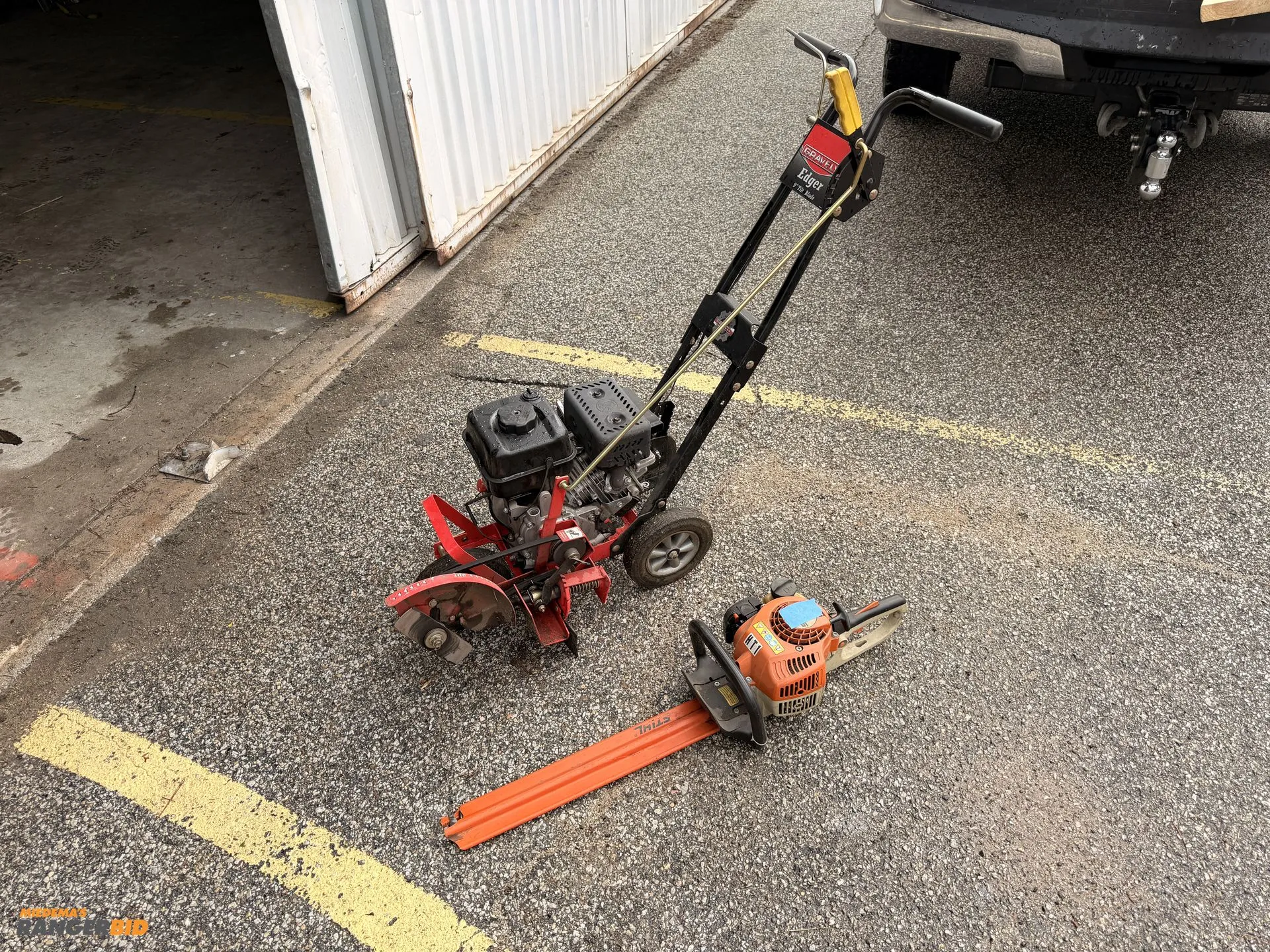 Used GRAVELY AND STIHL EDGER AND HEDGER Edgers Michigan US | Miedema Asset Management Group #1454336