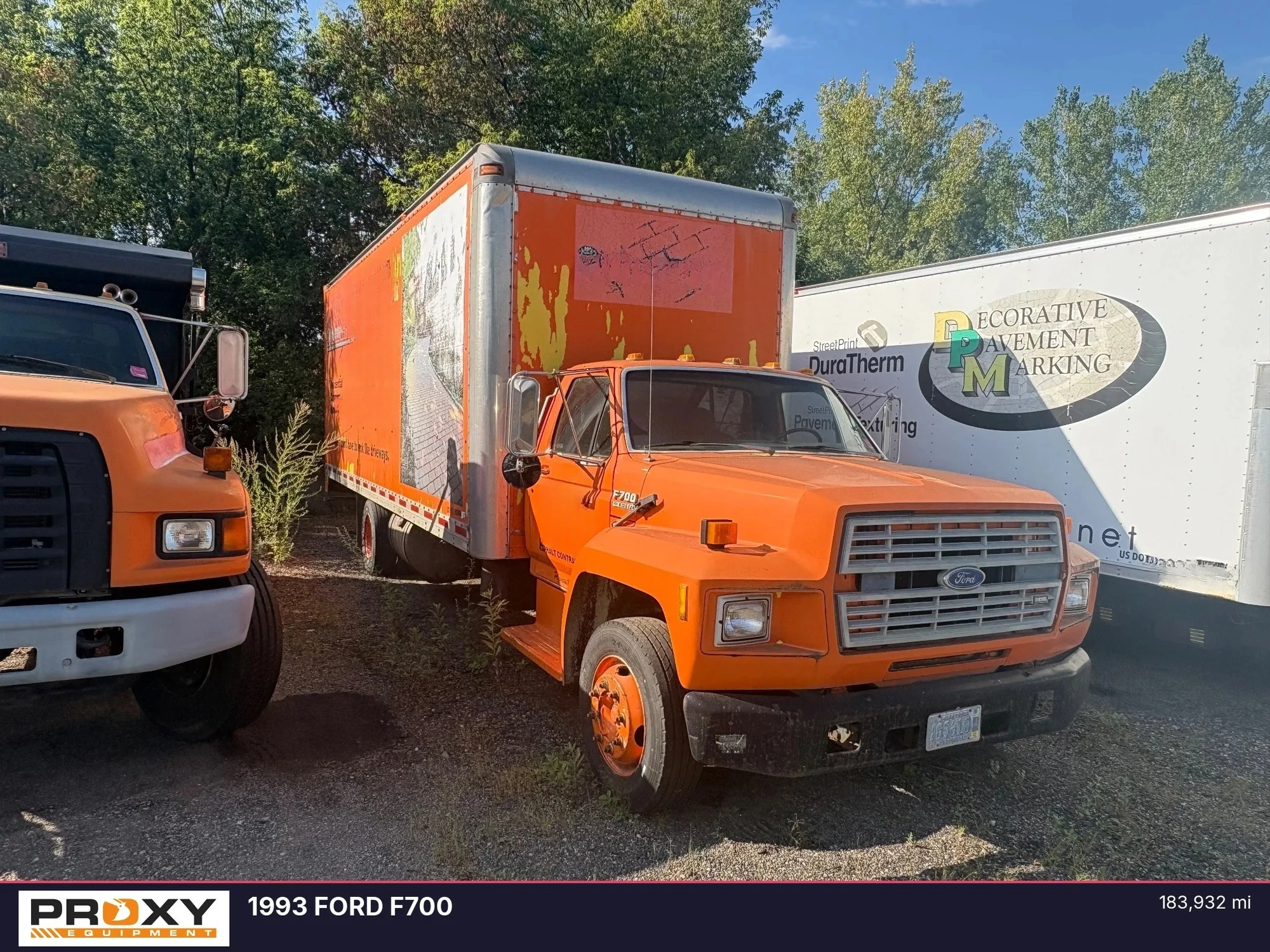 Used 1993 FORD F700 Box trucks Minnesota US | Proxy Equipment #1427090