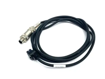 USED KEYENCE POWER CABLE SINGLE ENDED, FOR MU SERIES FIELD ATTACHED CONNECTOR