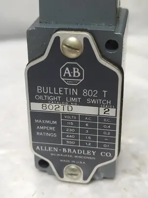 New | in-Stock ALLEN-BRADLEY 802TD Miscellaneous Equipment (Electrical & Power) Ohio US | Surplus Asset Holdings #1237246