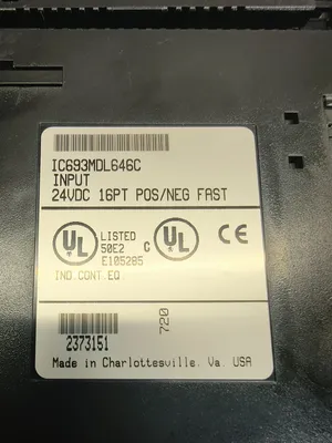 Used GE FANUC IC693MDL646C PLC Input & Output South Carolina US | ESS Industrial Equipment Sales #1275120