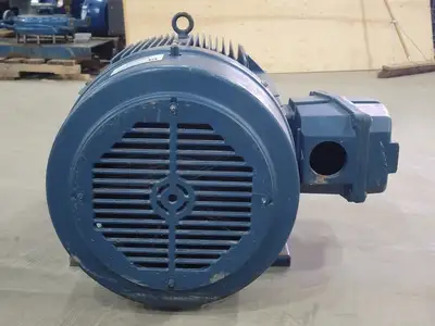 60 hp, 460 volts, 1185 rpm, 404T Electric Motor Type RGZZESD