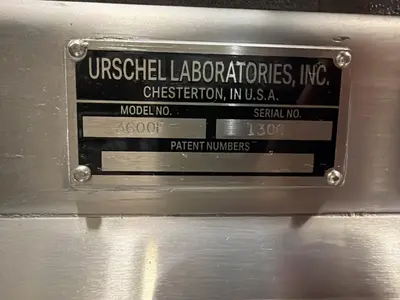 New | in-Stock URSCHEL 3600F Commercial Food Processors Illinois US | M&M Equipment Corp. #1385651