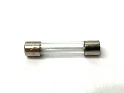 USED BUSSMANN TIME-DELAY GLASS TUBE FUSE 0.5A LOT OF 5