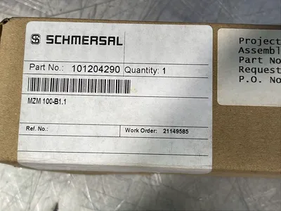 Used 2014 SCHMERSAL MZM 100 B1.1 Switch Parts Ohio US | HGR 24 #1175513