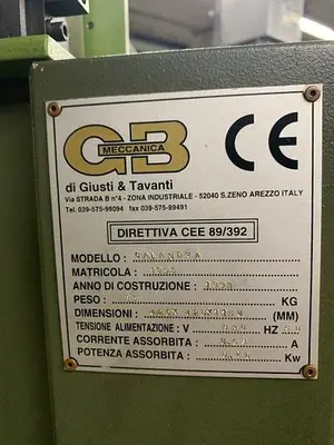 6761-700 GB Meccanica Round Calender Machine for Strip Round Winding & Decoration on Earrings, Bangles, Chokers & Rings