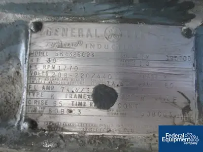USED Myers 30 HP MYERS BOW TIE MIXER, C/S