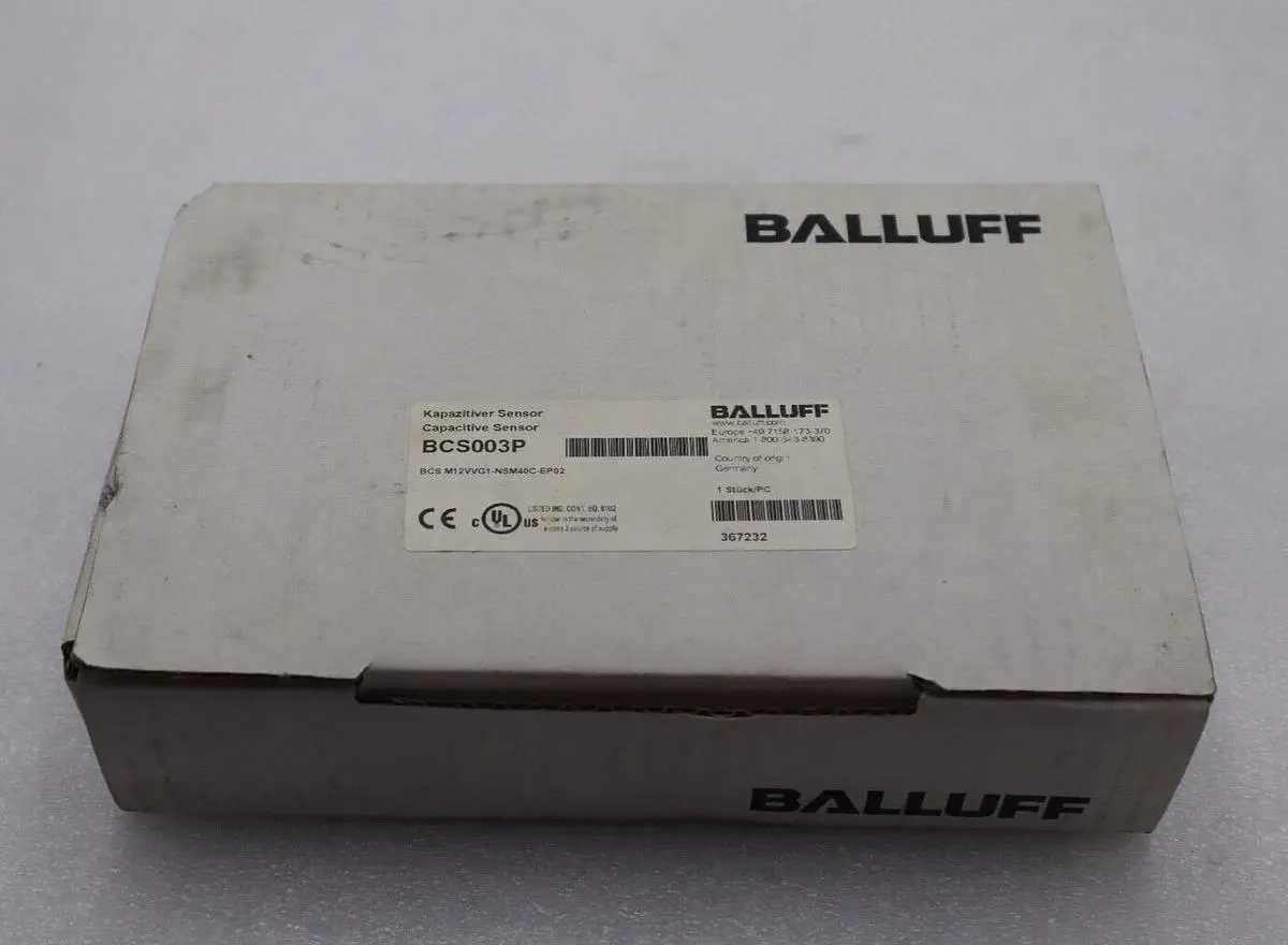 Balluff Capacitive Sensor BCS003P BCS M12VVG1-NSM40C-EP02 New  Open Box #K-1756
