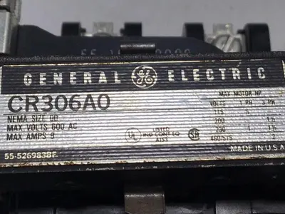 USED GENERAL ELECTRIC (G.E.) CR306A0