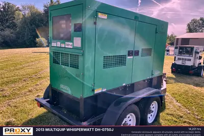Used 2013 MULTIQUIP WHISPERWATT DH-0750J Portable Generators Wisconsin US | Proxy Equipment #1385038