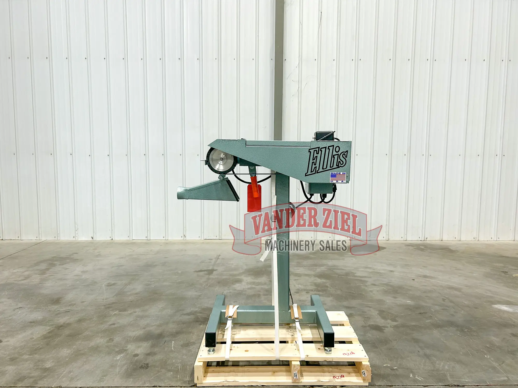 New | in-Stock ELLIS 6000 Wide Belt Sanders Michigan US | Vander Ziel Machinery Sales #480046