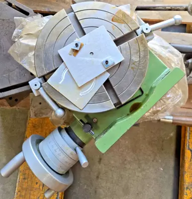 New 8” Rotary Table 200 mm For Bridgeport Milling Machine