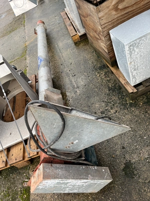 BPC M/S Auger Conveyor 140 mm dia x 2,850 mm long 2.2 kw