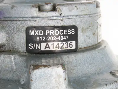 MXD Process Gast 2AM-NRV-90 Pneumatic Air Motor Drum Mixer 2" Bung Agitator 31"