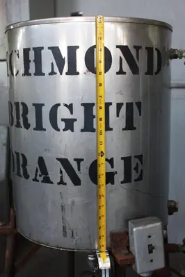 SPC7633  Tank 20 gallon vertical tank, Stainless Steel, flat