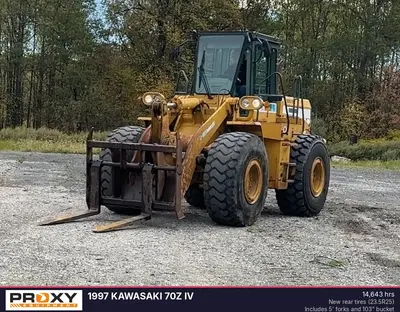 Used 1997 KAWASAKI 70Z IV Wheel Loaders Pennsylvania US | Proxy Equipment #1378618