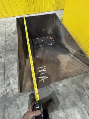 46" X 30" X 26" HIGH DUMP HOPPER: STOCK #22894