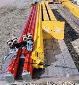 DEMAG (USED) 1100# FREE STANDING WORKSTATION CRANE