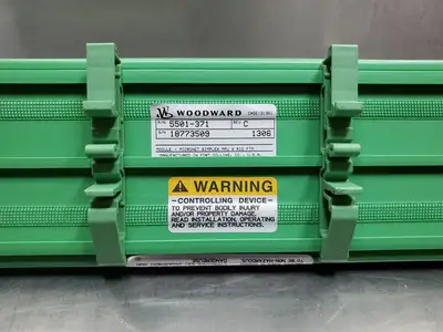Used Woodward 5501-371 Rev C Micronet Simplex Mpu & AIO FTM Module Input / Output Modules South Carolina US | Palmetto Automation #1263983