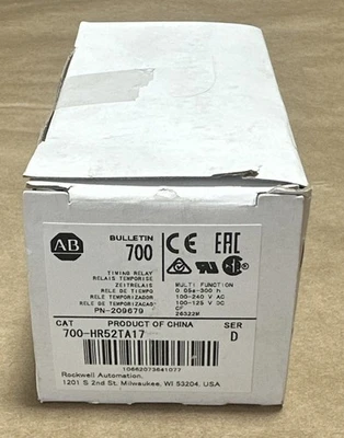 NEW Allen-Bradley 700-HR52TA17
