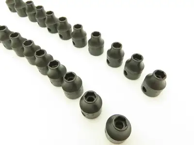 Williams 2M-607 IMP 3/8" Drive 7MM 6 Point Impact Socket Shallow Lot of 22