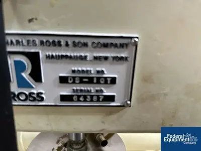 USED Ross 1 Quart Ross Mixer, Model DM-1Qt with DS-1Qt Press