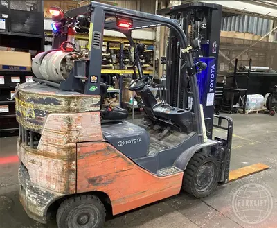 Used 2016 TOYOTA 8FGCU35 Liquid Propane Forklifts Illinois US | Forklift Exchange #1274747