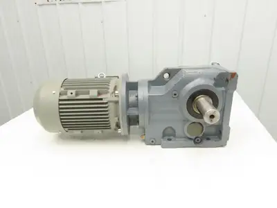 Jiangsu Siemens K77-Y4-4P-30.89-M4-B Gear Motor 30:1 Ratio 58rpm 4kw 480V 3PH