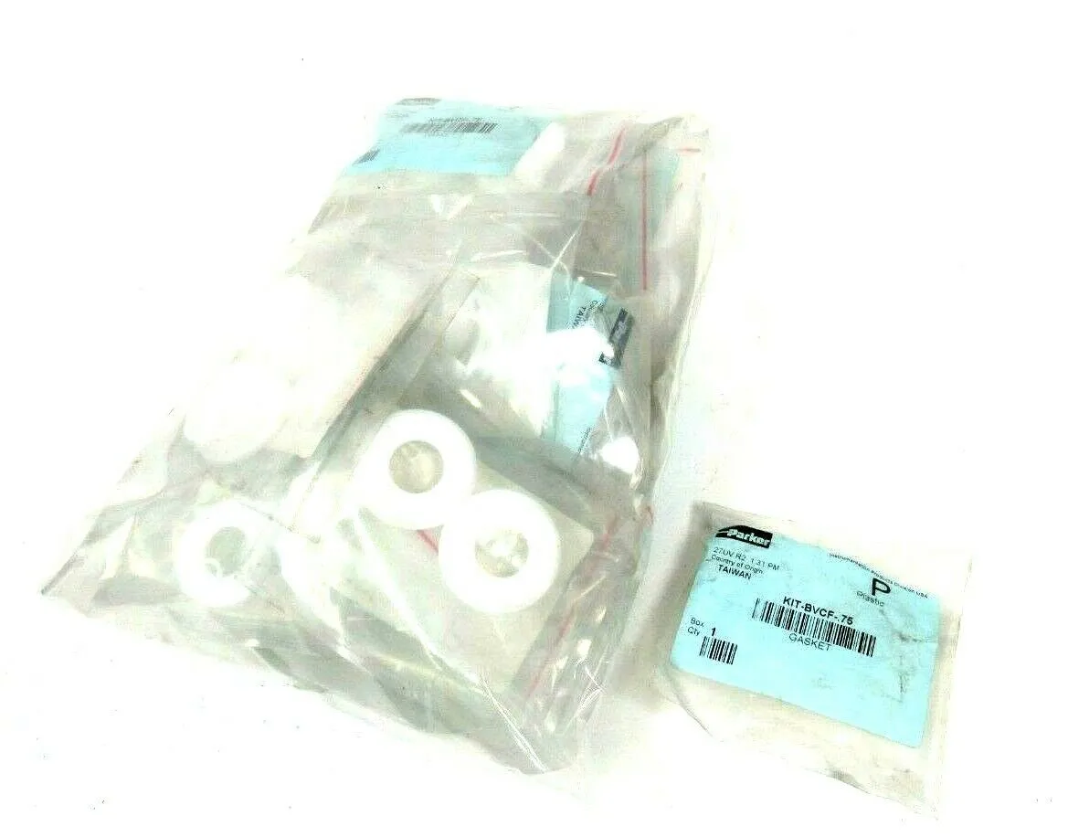 NEW LOT OF 25 PARKER KIT-BVCF-75 GASKET SET KITBVCF75