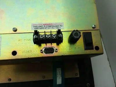 Nematron Corp MON-1503-004 Operator Interface