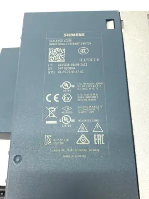 USED SIEMENS SCALANCE XC208 MANAGEABLE LAYER IE ETHERNET SWITCH