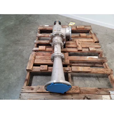 Surplus 8" Stainless Fox Eductor Ventuir Assembly For Jet Mill Application