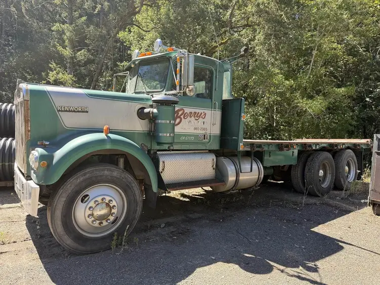 Used 1978 KENWORTH W900 Flatbed Trucks California US | Ben Kaplan Equipment #1359196