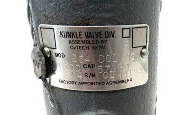 NEW KUNKLE 264-D01-MG RELIEF VALVE 264D01MG