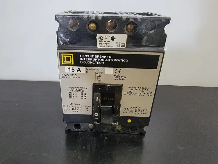 Used SQUARE D FAP36015 Switchgears British Columbia CA | Lenmark #327893