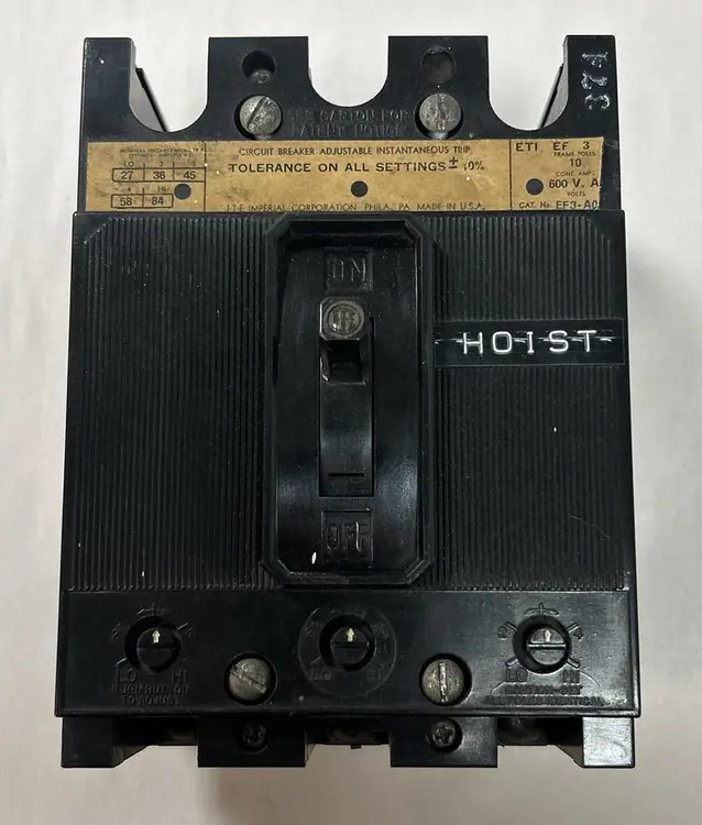 Used ITE EF3-A010 Miscellaneous Equipment (Electrical & Power) Ohio US | Surplus Asset Holdings #1747384