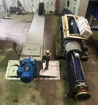 Pieralisi FP 600 2RS decanter centrifuge, SS.