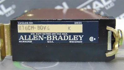 Allen Bradley 816CM-BOV4 Manual Reset Open Type Relay Size 00-0-1 New NIB