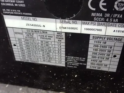 USED ENERPAC ZE54205GN