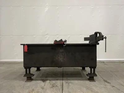 78″ x 48″ Welding Table, 38 1/2″ High