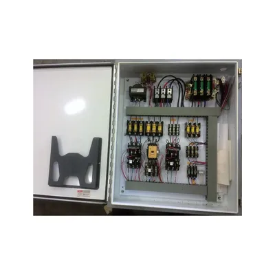 Used Hoffman Electrical Cabinet Enclosure Type 12  size 1 Allen-Bradley starters