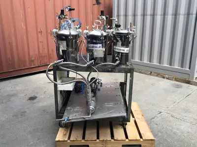 3 Pot Dispenser Mixing Station