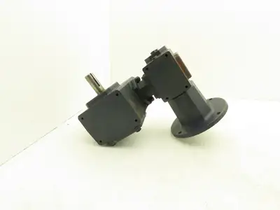 Ironman DM818-300-140-L Gearbox 300:1 Double Reduction 1/8Hp 5.8rpm 56C-145TC
